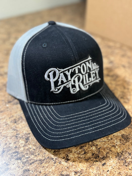 Black & White Payton Riley Hat