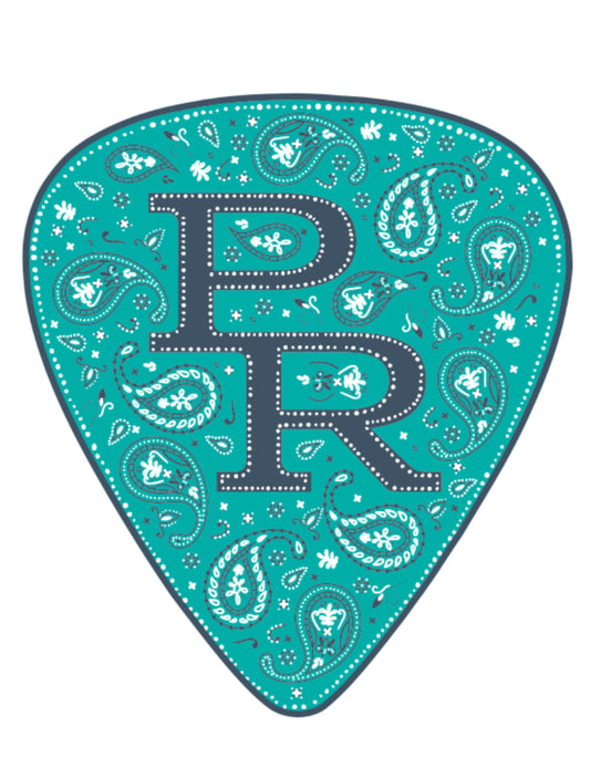 PR Guitar Pick Sticker/Decal